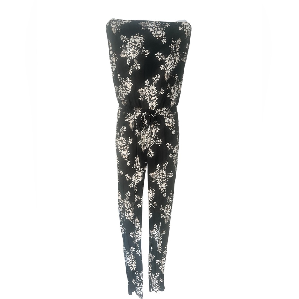Lascana off shoulder sleeveless floral pant jumpsuit 4